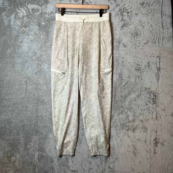 Athleta Venture Printed Athletic Pants Size 2 Gray & White‎ Women's - Picture 1 of 8